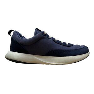 Allbirds Mens Navy Blue Sustainable Lightweight Lace-Up Casual Sneakers Sz M14